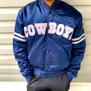 Vintage 80s 90s NFL Dallas Cowboys starter jacket